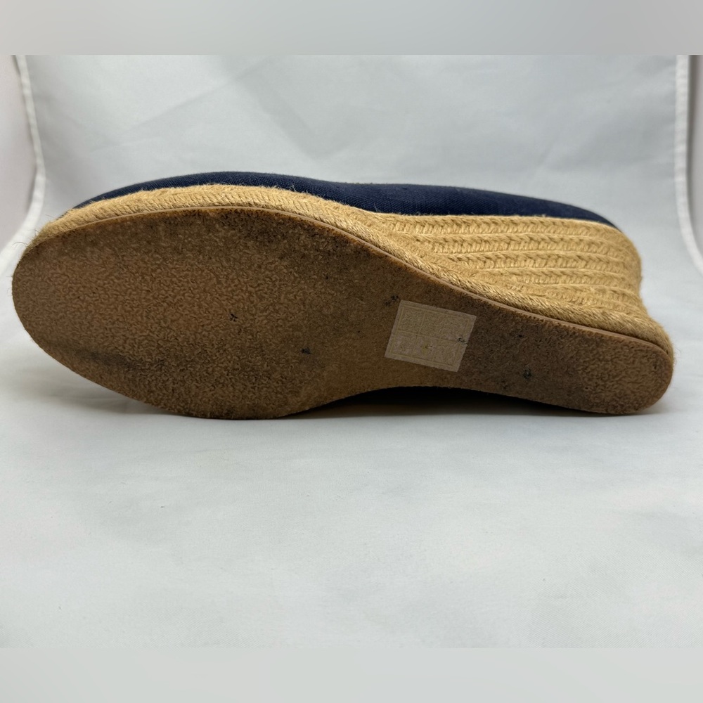 Jack Rogers Navy Espadrille Wedge - Picture 12 of 14